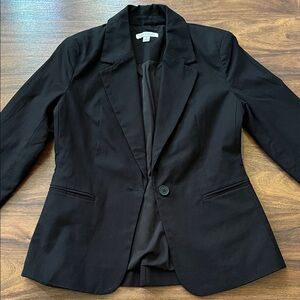 Free Assembly Black Women's Single Breasted Blazer